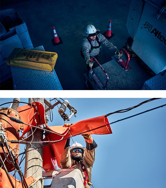 lineworkers